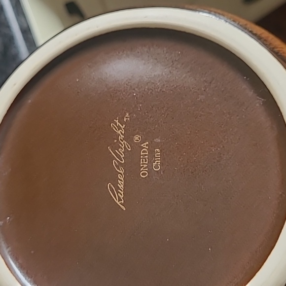 Russel Wright American Brown Glazed Oneida Pitcher - Picture 5 of 13